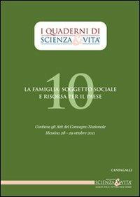 La famiglia: soggetto sociale e risorsa per il paese - copertina