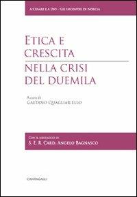 Etica e crescita nella crisi del Duemila - copertina