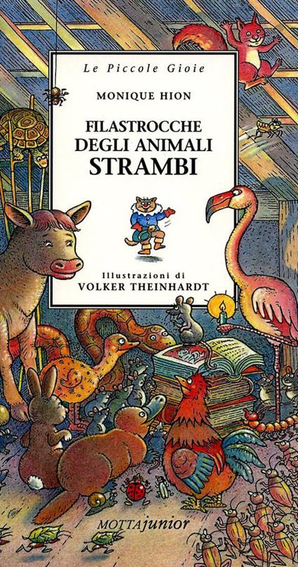 Filastrocche degli animali strambi - Monique Hion - copertina