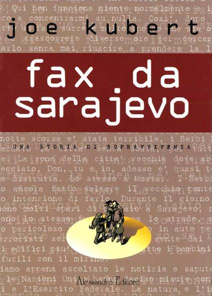 Fax da Sarajevo - Joe Kubert - copertina