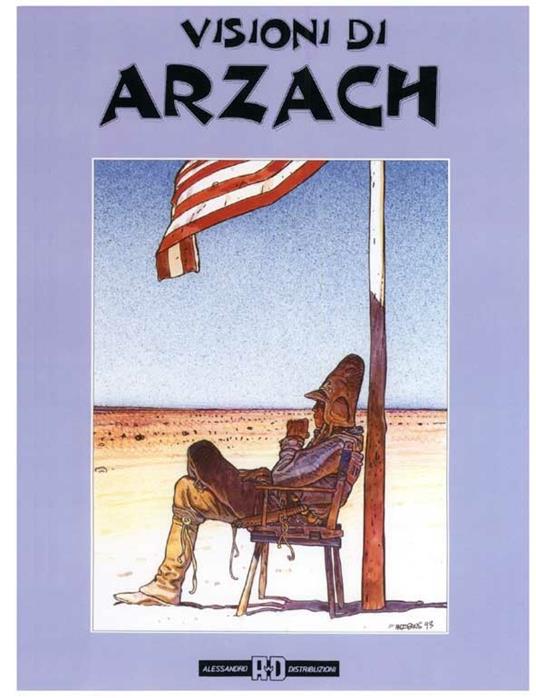 Visioni di Arzach - copertina