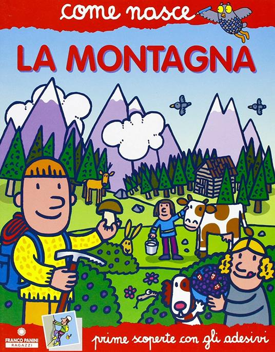 La montagna. Con adesivi - Veronica Pellegrino - copertina