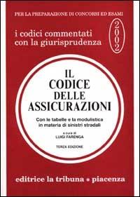 Codice delle assicurazioni. Con le tabelle e la modulistica in materia di sinistri stradali - Luigi Farenga - copertina