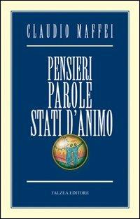 Pensieri, parole, stati d'animo - Claudio Maffei - copertina