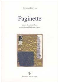 Paginette - Antonio Pizzuto - copertina