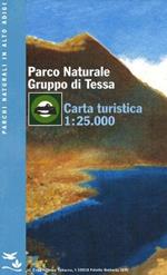 Parco naturale Gruppo di Tessa 1:25.000