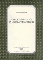 Lingua e linguistica in Leon Battista Alberti