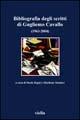 Bibliografia degli scritti di Guglielmo Cavallo (1963-2004)