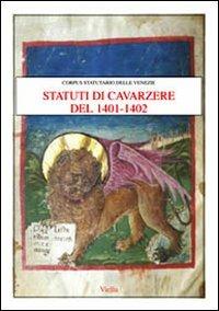 Statuti di Cavarzere del 1401-1402 - copertina