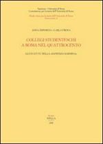 Collegi studenteschi a Roma nel Quattrocento. Gli statuti della sapienza nardina