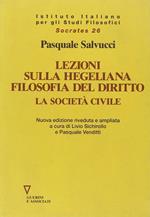 Lezione sulla hegeliana Filosofia del diritto. La società civile