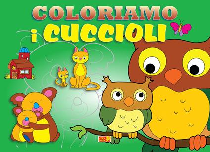 Coloriamo i cuccioli - copertina