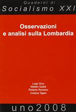 Osservazioni e analisi sulla Lombardia