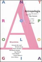 Antropologia (2008). Vol. 11: Giustizia.