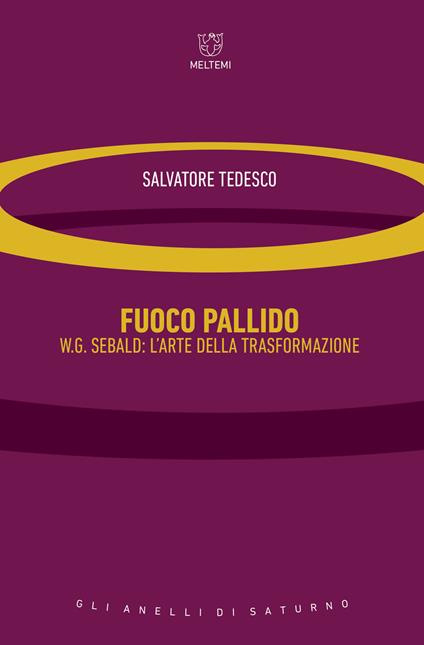 Fuoco pallido. W.G. Sebald: l'arte della trasformazione - Salvatore Tedesco - copertina