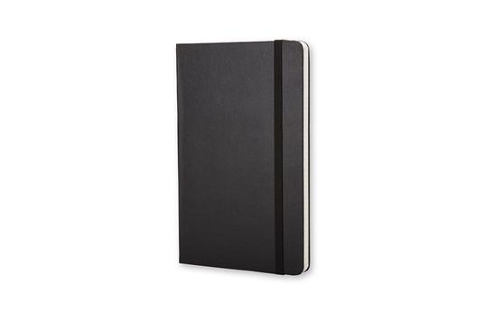 Taccuino Moleskine pocket a quadretti copertina rigida nero. Black - 2