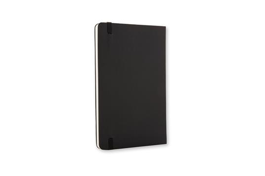 Taccuino Moleskine pocket a pagine bianche copertina rigida nero. Black - 7