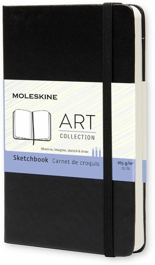 Album per schizzi Art Sketchbook Moleskine pocket copertina rigida nero.  Black - Moleskine - Cartoleria e scuola | laFeltrinelli