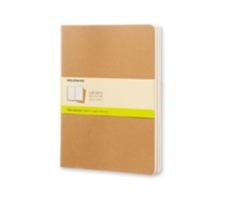 MOLESKINE SET 3 QUADERNI PLAIN JOURNAL 19X25 PAGINE BIANCHE