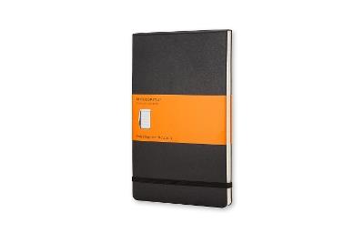 Taccuino reporter Moleskine pocket a righe copertina rigida nero. Black