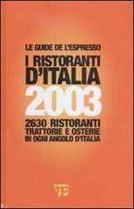 Ristoranti d'Italia 2003