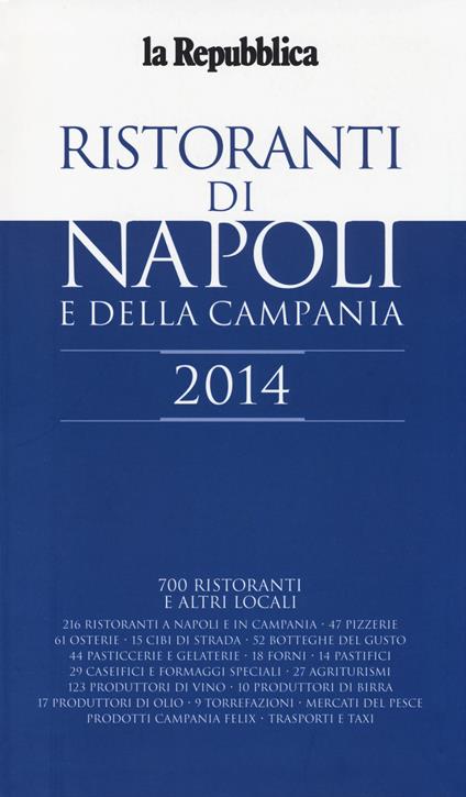 Ristoranti di Napoli e della Campania 2014 - copertina