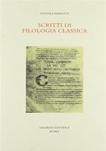 Scritti di filologia classica