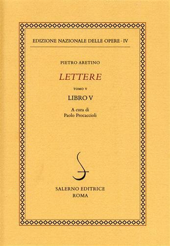 Lettere. Vol. 5: Libro 5º - Pietro Aretino - 2