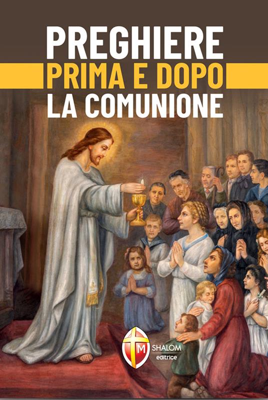 Preghiere prima e dopo la Comunione - copertina