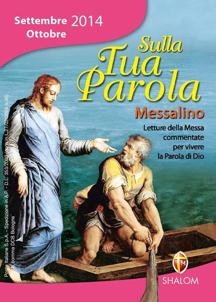 Sulla tua parola. Letture della messa per vivere la parola di Dio. Settembre-ottobre 2014 - copertina