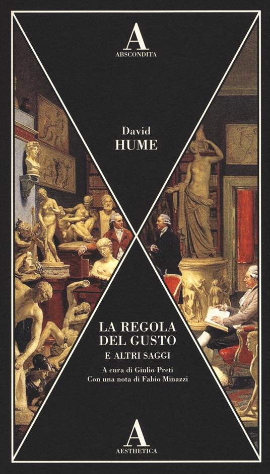 La regola del gusto e altri saggi - David Hume - copertina