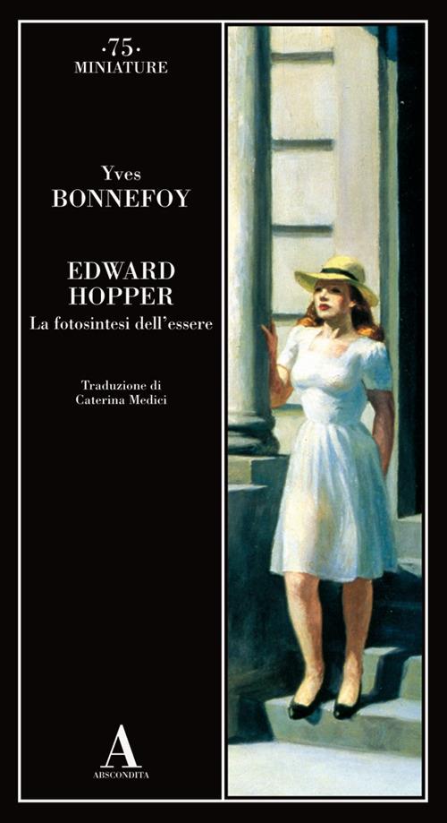 Edward Hopper. La fotosintesi dell'essere - Yves Bonnefoy - copertina