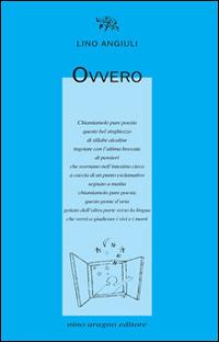 Ovvero - Lino Angiuli - copertina