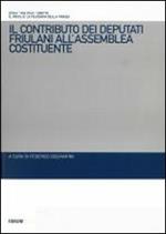 Il contributo dei deputati friulani all'assemblea costituente