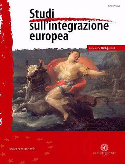 Studi sull'integrazione europea (2006). Vol. 2 - Ennio Triggiani,Ugo Villani - copertina