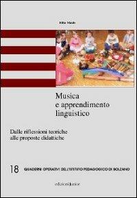 Musica e apprendimento linguistico. Dalle riflessioni teoriche alle proposte didattiche - Elita Maule,Stefania Cavagnoli,Stefania Lucchetti - copertina