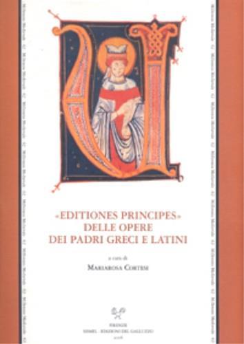 Editiones principes delle opere dei padri greci e latini - copertina