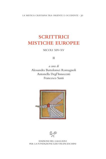 Scrittrici mistiche europee. Secoli XIV-XV. Testo latino a fronte. Vol. 2 - copertina