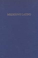 Medioevo latino. Bollettino bibliografico della cultura europea dal secolo VI al XV. Vol. 41