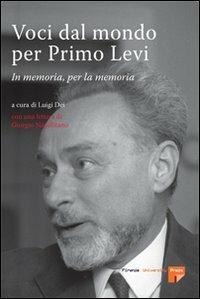 Voci dal mondo per Primo Levi. In memoria, per la memoria - copertina