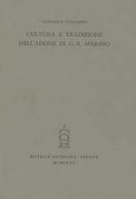 Cultura e tradizione nell'«Adone» di G. B. Marino