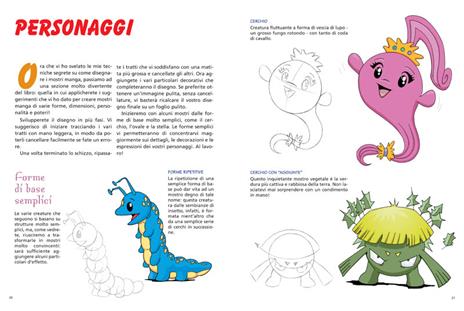 Disegnare mostri manga. Per principianti. Ediz. illustrata - Christopher Hart - 5