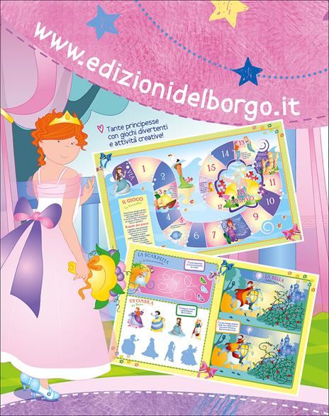 Fare giocare con le principesse. Con adesivi. Ediz. illustrata - Roberta Fanti - 2