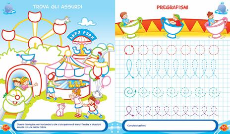 Gioca e impara prima della scuola. Giochi, grafismi, lettere, numeri - Roberta Fanti - 5