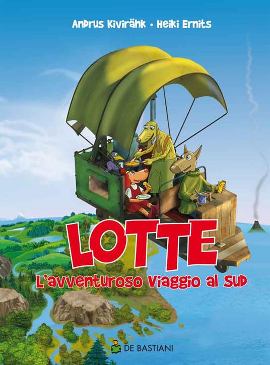 Lotte. L'avventuroso viaggio al sud - Andrus Kivirähk - copertina