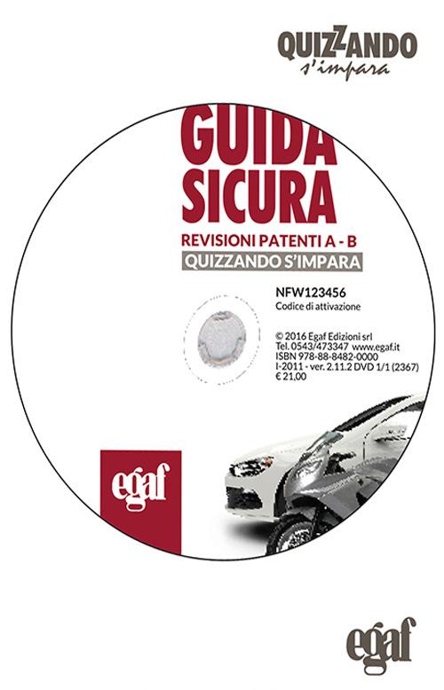 Guida sicura revisioni patenti A-B. DVD-ROM - copertina