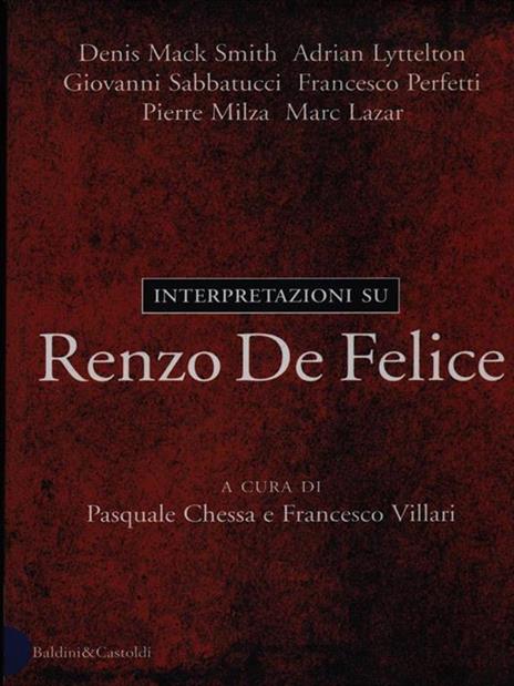 Interpretazioni su Renzo De Felice - 3