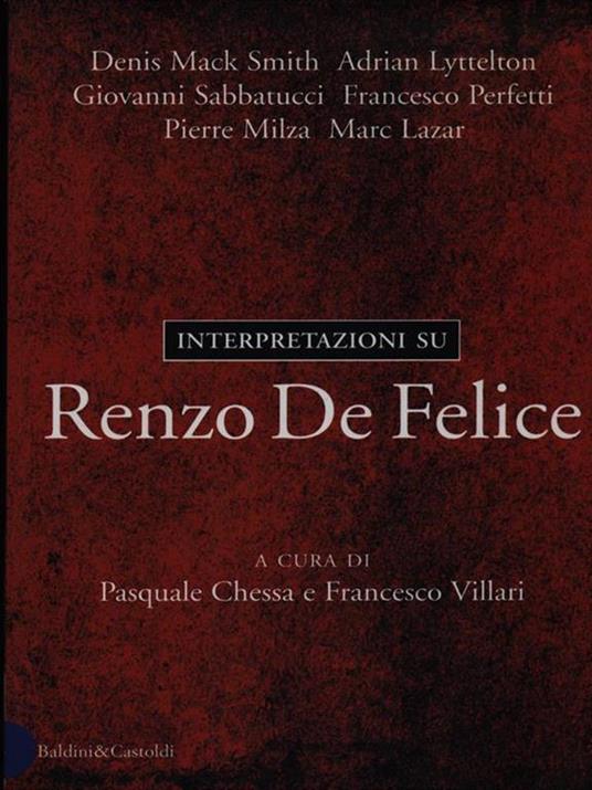 Interpretazioni su Renzo De Felice - 3