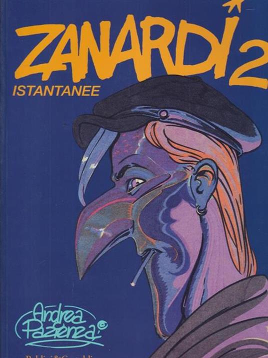 Zanardi 2. Istantanee - Andrea Pazienza - copertina