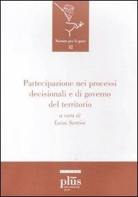 Partecipazione nei processi decisionali e di governo del territorio - copertina